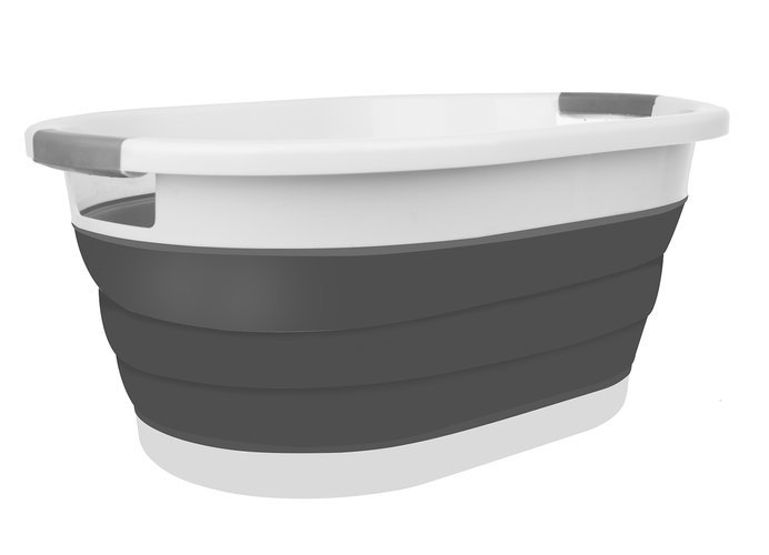 Силиконовая Складная Корзина для Белья Детская Ванна 25л | Silicone... (3)