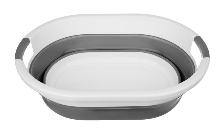 Силиконовая Складная Корзина для Белья Детская Ванна 25л | Silicone... (12)