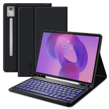 Lenovo Idea Tab Pro 12.7'' (TB-373FU) Tech-Protect SC Pen Case Cover with Bluetooth Keyboard, Black | Чехол Книжка для Планшета