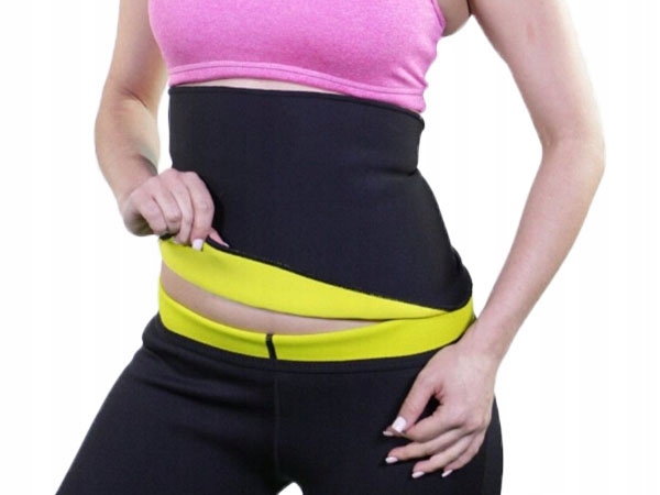 Фитнес-пояс для похудения XXL, черный | Fitness Belt For Weight Loss (5)