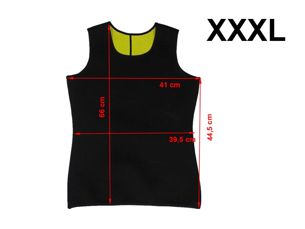 Мужская Фитнес Футболка из Неопрена, Размер XXXL | Men's Slimming Sport Fitness... (1)
