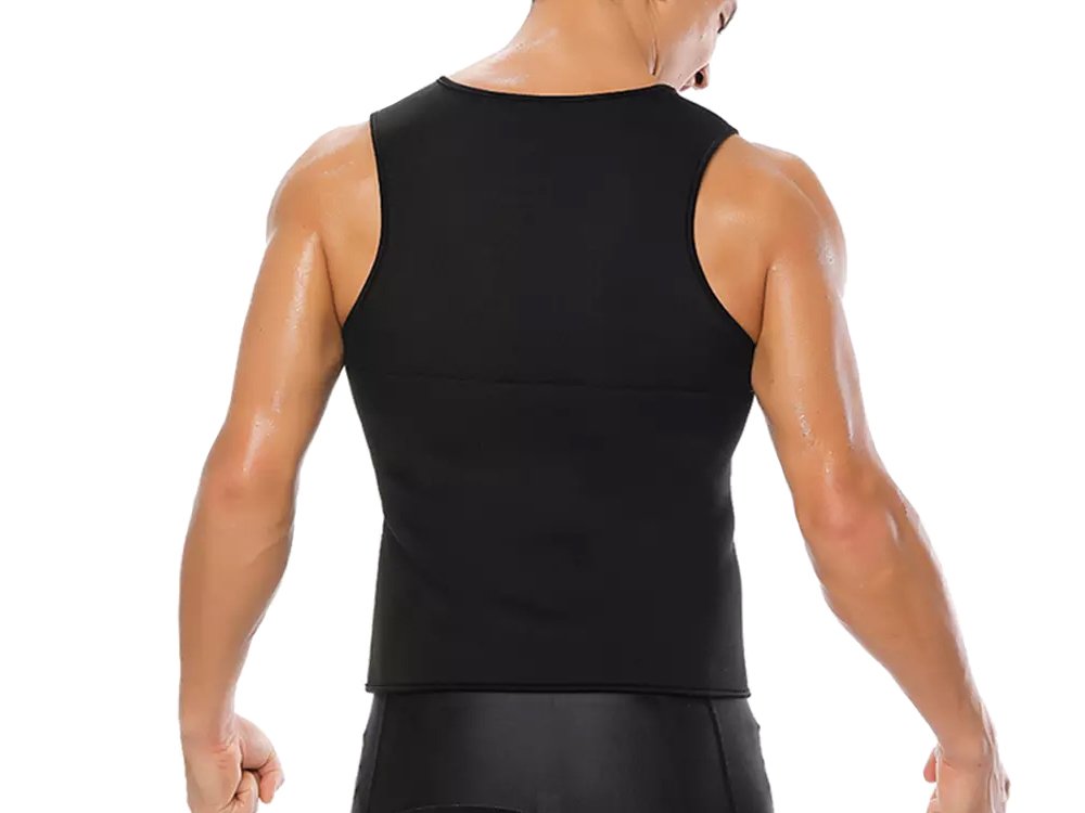 Мужская Фитнес Футболка из Неопрена, Размер XXXL | Men's Slimming Sport Fitness... (2)