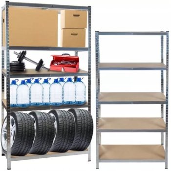 Складской Стеллаж для Хранения Вещей Malatec 23768, 180x90x40см | Storage Rack