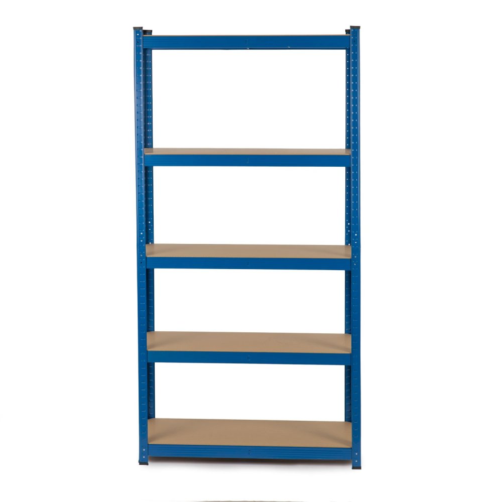 Металлический складской стеллаж Humberg 180 x 90 x 30 см, синий (1)