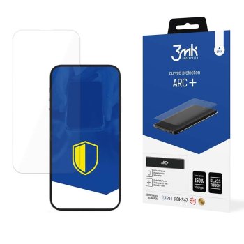 Apple iPhone 14 / 14 Pro Защитная Пленка на Экран | 3MK ARC+ Protective Film Rounded Fullscreen Protector