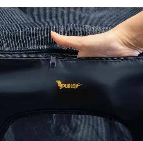 Сумка-Транспортер Переноска для Собак и Кошек, Чёрный | Cat Dog Carrier Bag (9)