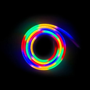 Гибкий неон светодиодная лента 10м RGB CC-HY008-10