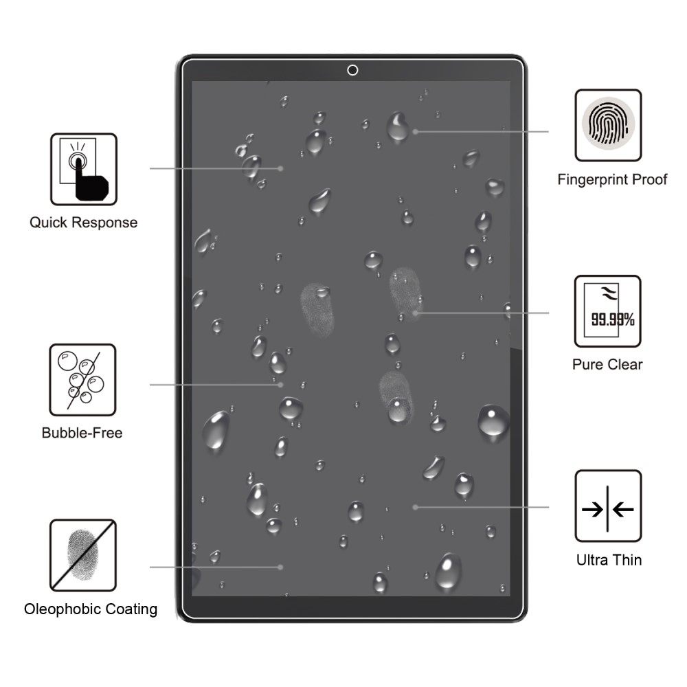 Защитное стекло для Lenovo Tab M10 HD Gen 2 10.1"" (TB-X306) | Tempered Glass Screen Protector, 0.3mm... (5)