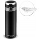 Вакуумная бутылка, термос 450 мл Berdsen BD-786, Чёрный | Vacuum Bottle Thermos