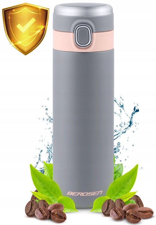 Вакуумная бутылка, термос 450 мл Berdsen BD-786, Серый | Vacuum Bottle Thermos (1)