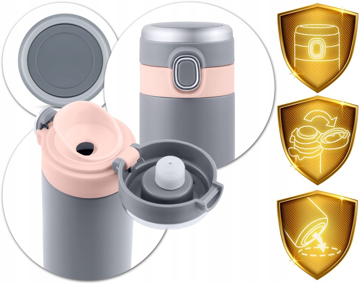 Вакуумная бутылка, термос 450 мл Berdsen BD-786, Серый | Vacuum Bottle Thermos (8)