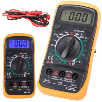 XL830L Digital Multimeter LCD AC/DC Ammeter Voltage Tester | Цифровой мультиметр, амперметр,...
