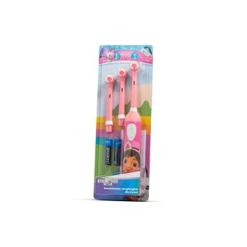Детская осциллирующая зубная щетка Huslog Gabby's Dollhouse, розовая
