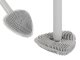 Настенная Силиконовая Щётка для Мытья Унитаза | Silicone Toilet Brush