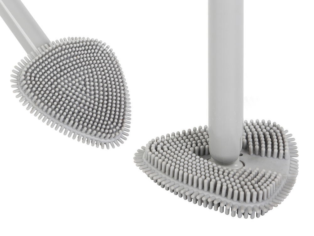 Настенная Силиконовая Щётка для Мытья Унитаза | Silicone Toilet Brush (0)