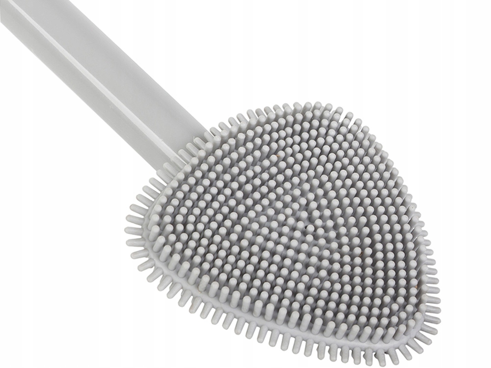 Настенная Силиконовая Щётка для Мытья Унитаза | Silicone Toilet Brush (1)