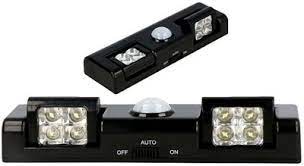 Ночная лампа / светильник с датчиком движения и сумерек, 8 LED (0)