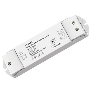 V2-S(WT) Смарт LED Контроллер 12-36V 10A Tuya Wi-Fi Push-Dim