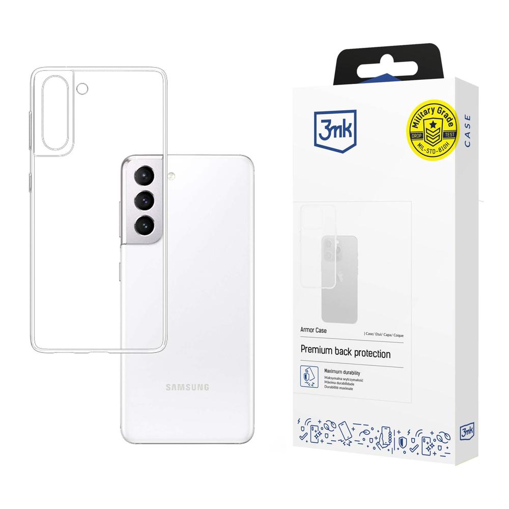 Samsung Galaxy S21 FE 5G (SM-G990B/DS) 3MK Armor Case Cover, Transparent | Чехол Кейс Бампер Обложка для Телефона