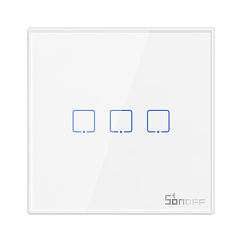 Sonoff wireless 433MHz smart wall switch T2EU3C-RF (3-channel) (0)