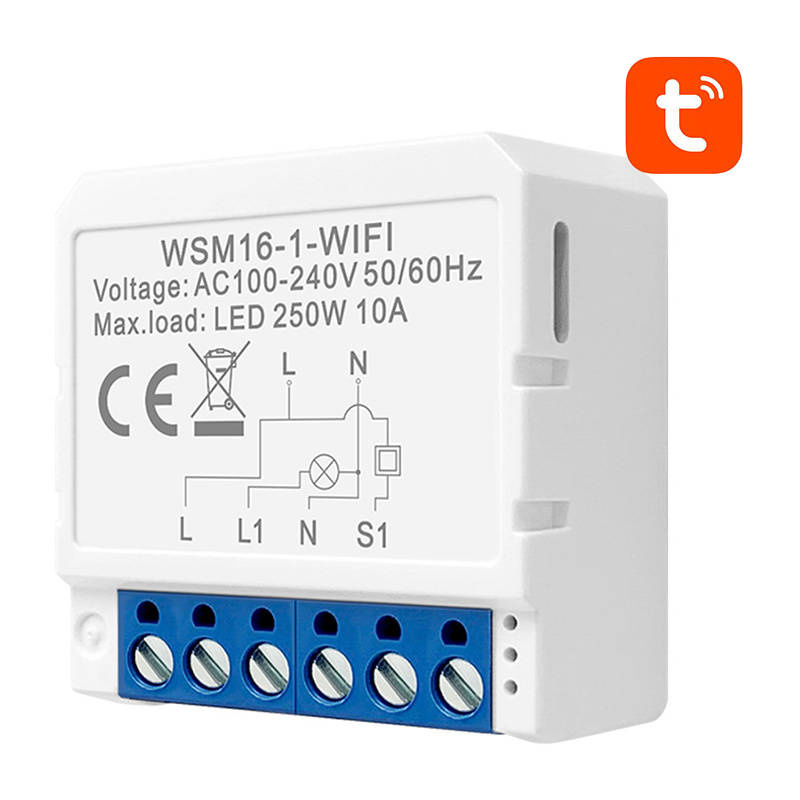 Smart Switch Module WiFi Avatto WSM16-W1 TUYA (0)