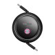 Кабель USB-C на USB-C Baseus Free2Pull Bayern Edition 100W 1м