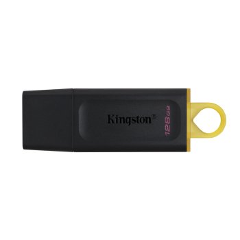 USB-накопитель Kingston 128GB 3.2 DT Exodia, черный, желтый
