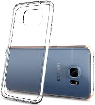 Samsung Galaxy S7 edge (G935F) Ultraslim TPU Case Cover, Transparent | Чехол Обложка Бампер Кабура