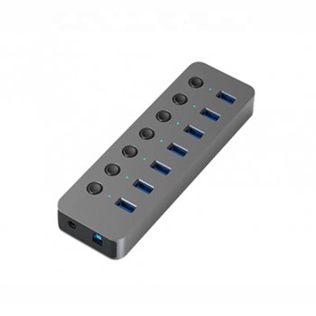 Aдаптер Usb A 3.0 - 7 X Usb 3.0