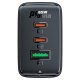 Acefast быстрый зарядный адаптер GaN (2xUSB-C / USB-A) PPS / PD / QC4+ 65W чёрный (A41)
