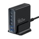 Сетевое зарядное устройство Tech-Protect DC160W-GAN на 6 портов, 160 Вт –...