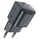Acefast A73 Mini PD 20W GaN USB-C сетевое зарядное устройство – чёрное