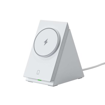 Choetech T600 15W 3-в-1 индукционная зарядная станция – белая