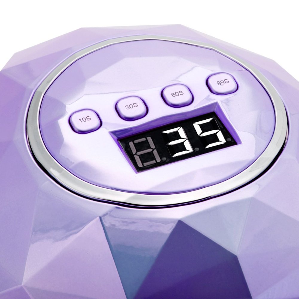 UV/LED лампа для маникюра и педикюра SHINY 86 W, пурпурная жемчужина (39... (1)