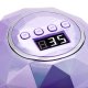 UV/LED лампа для маникюра и педикюра SHINY 86 W, пурпурная жемчужина (39...