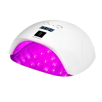 UV/LED лампа для маникюра и педикюра OCHO NAILS X13 Plus 65 W, Белая (36 LED, Dual LED,...