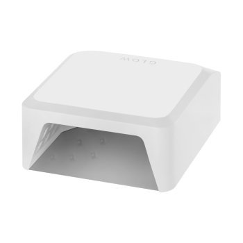 UV LED лампа для маникюра Glow 112 с металлическим дном 48 Вт