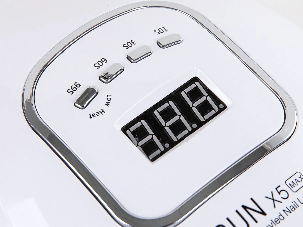 Лампа для маникюра и педикюра UV/LED SUN X5 MAX 150 Вт, Белая (46 LED, с LCD и... (1)