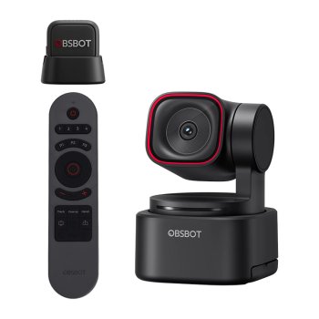 4K AI Веб-камера OBSBOT Tiny 3 Lite с микрофоном и пультом