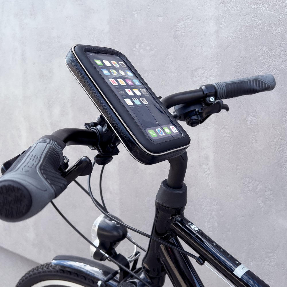 Wozinsky Waterproof Motorcycle Bike Handlebar Mount Holder 11,5 x 19 x 3 cm | Держатель на Руль... (1)