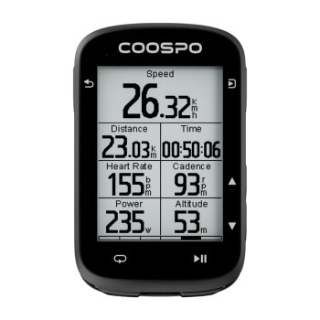 Велокомпьютер Coospo CS300 GPS 2.6" Дисплей 40ч работы ANT+