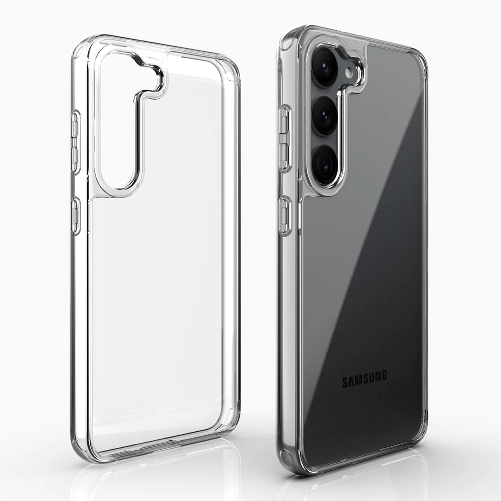 Samsung Galaxy S23 (SM-S911) Slim 2mm TPU Case Cover, Transparent | Чехол Обложка Бампер Кабура для Телефона