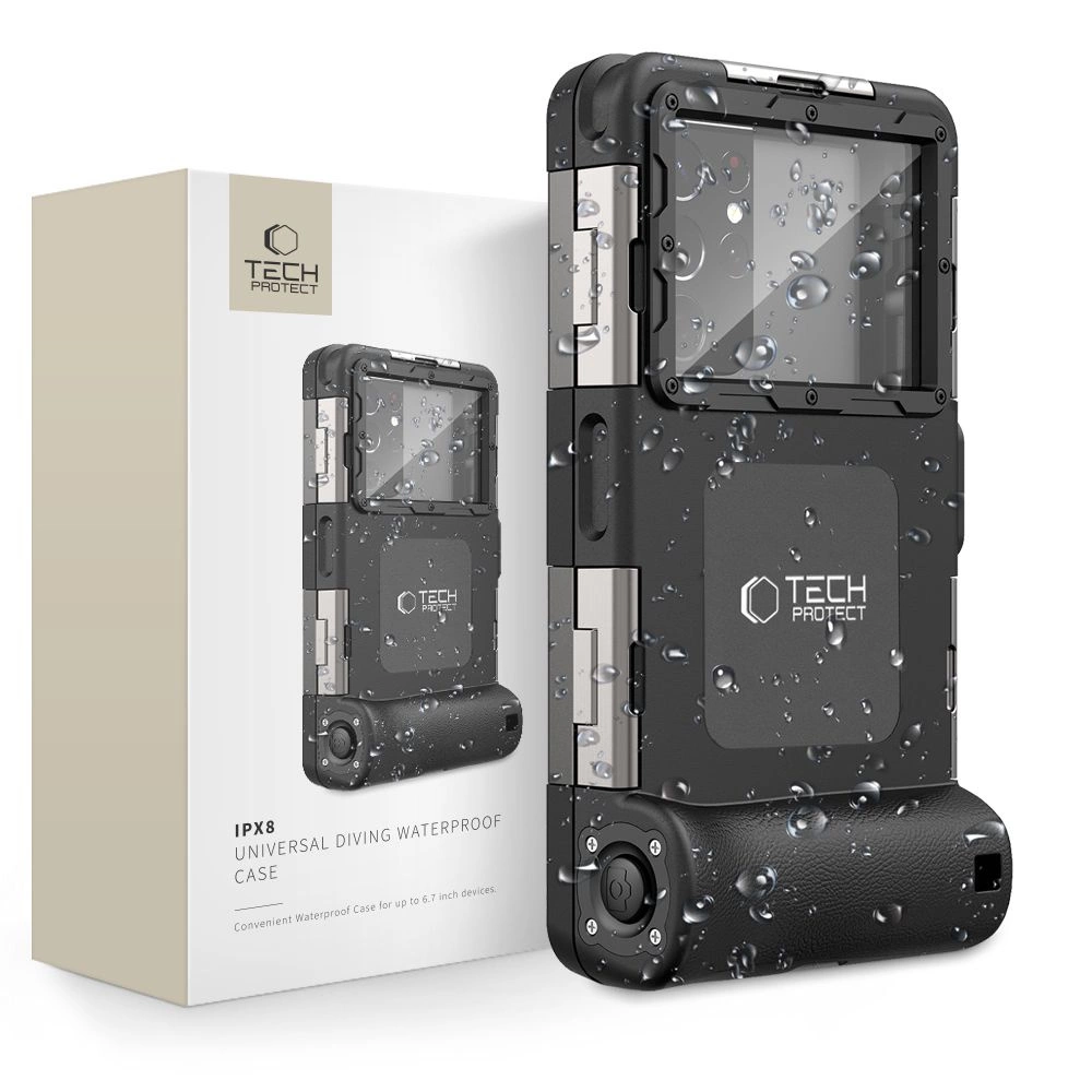 Tech-Protect Waterproof Case водонепроницаемый IPX8 для смартфонов 4,7-6,7" -...