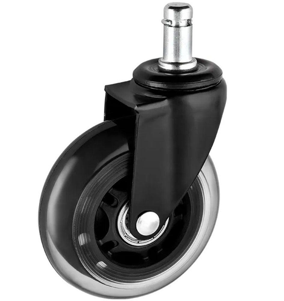 Резиновые Колёсики для Офисного Кресла, 5 шт. | Office Chair Rubber Wheels (2)