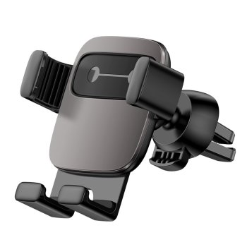 Baseus Cube Gravity Car Mount Air Vent Phone Bracket Holder, Black | Автомобильный Держатель для Телефона