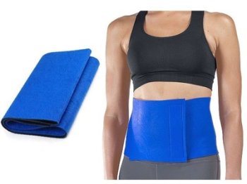 Фитнес-пояс для похудения, Синий | Fitness Belt For Weight Loss