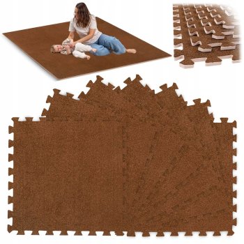 Коврик-пазл 180х120см Massido, Комплект из 6 шт. (60x60см) | Puzzle Foam Mat