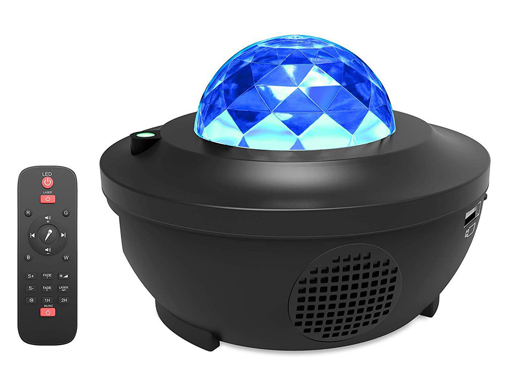 Проектор звездного неба ночник LED RGB с пультом (0)