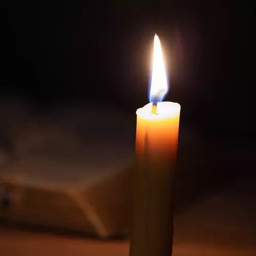 Konusveida galda sveces 40 gab. komplekts, baltas (3)