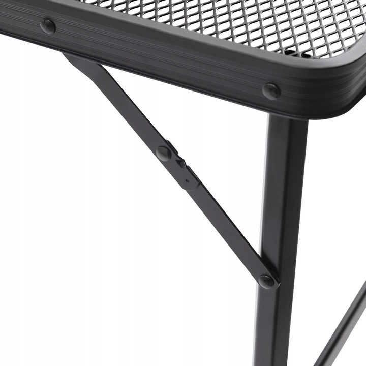 Saliekamais alumīnija pārgājienu galds, Melns | Folding Aluminium Travel Table (9)